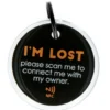 Spotted hundetegn QR ID sort