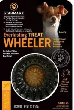 Starmark Wheeler Small Veggie Treat - tyggering til små hunde