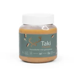 Taki Collagen - Peanutbutter med gevirpulver 330 g - naturlig hundesnack