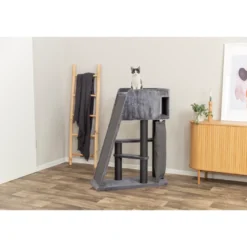 Trixie Kradsetræ Kattetårn Active med klatrerampe 122 cm