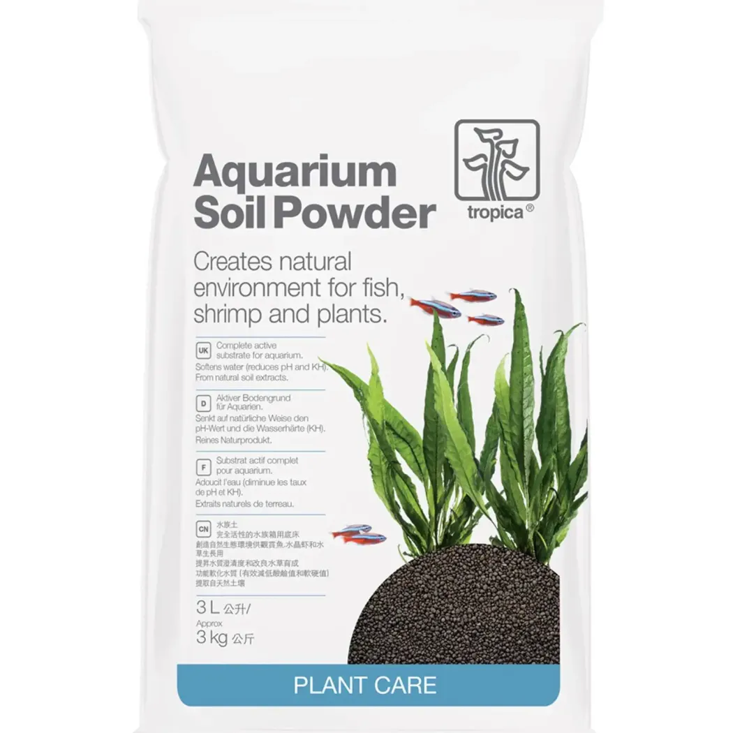 Tropica Aquarium soil powder 3 liter