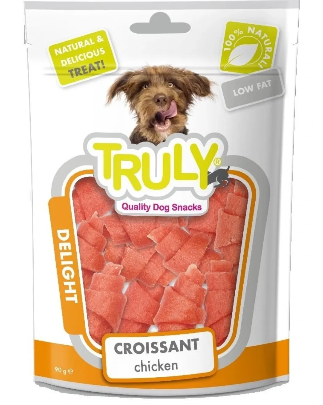 Truly Snacks Dog Chicken Croissant 90 g - kyllingecroissanter til hunde
