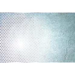 Ventilationsrist (sølv) 10 x 100 cm
