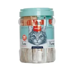 Wanpy Kat Cremet Slikbar Godbid Tun og Laks 560 g