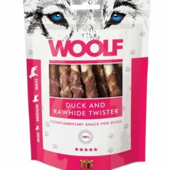 Woolf Hundesnack And og Oksehud Twister