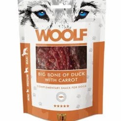 Woolf Hundesnack Big Bone med And og Gulerod