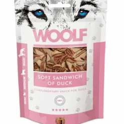 Woolf Hundesnack Blød Sandwich med And