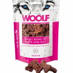 Woolf Hundesnack Små Ben med And og Ris