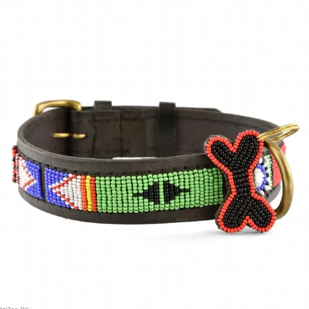 Zinj Maragoli halsbånd X-Large - håndlavet hundehalsbånd