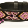 Zinj Ombima halsbånd Large Pink - håndlavet hundehalsbånd