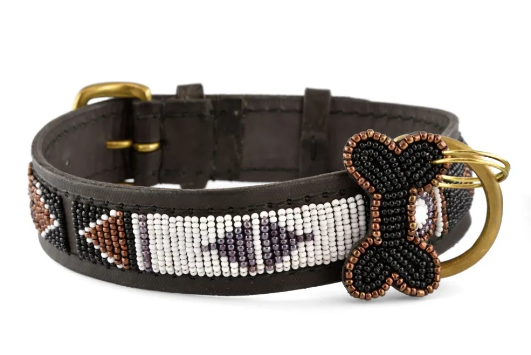 Zinj Swahili Halsbånd X-Large - håndlavet hundehalsbånd