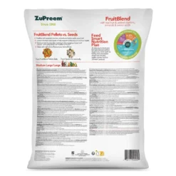 Zupreem Fruitblend Papegøje 7,5 kg